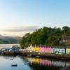 Image of Portree, a coastal town in Scotland