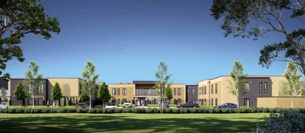 Boyer achieves planning consent for a care home by Mercian Developments at Comeytrowe, Somerset