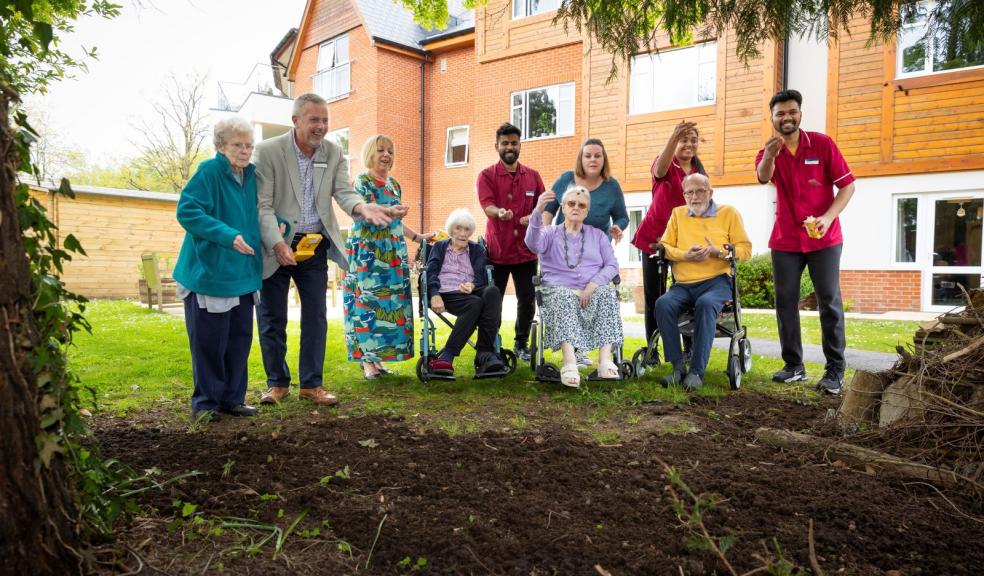 Hawkhurst House Care Home Seed Bomb donation