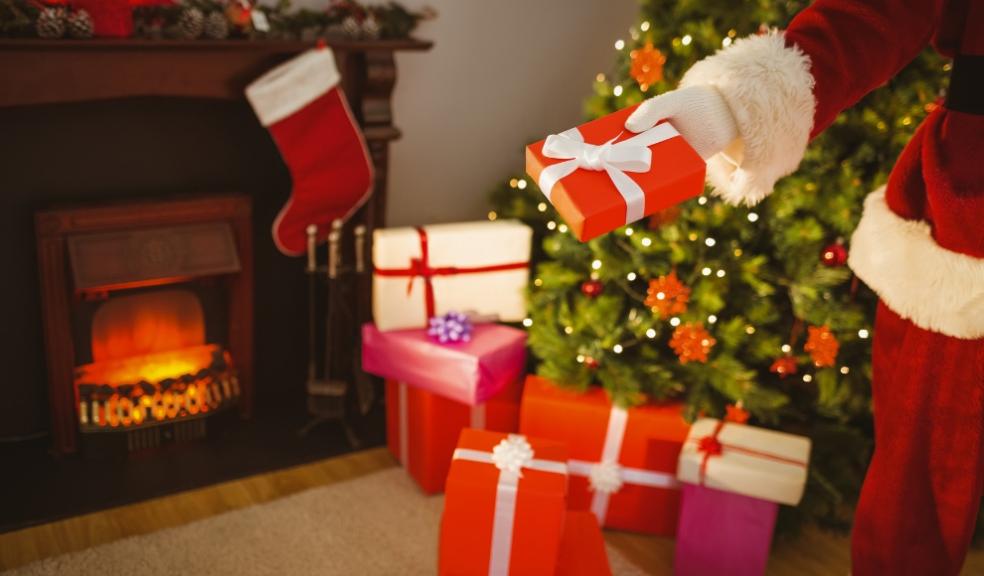 Santa delivers more presents