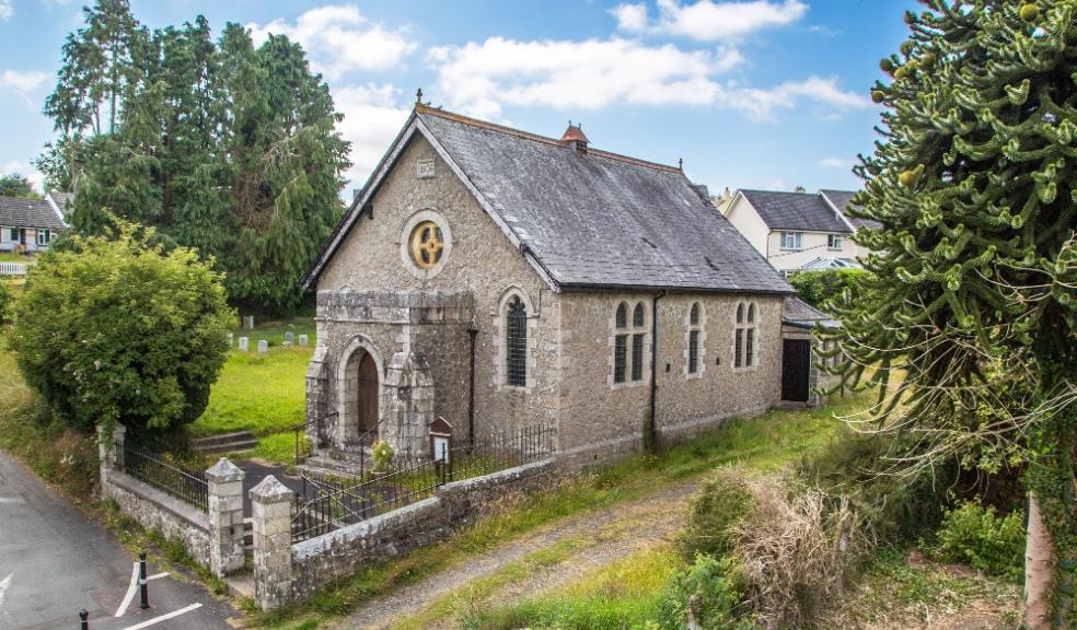 Former chapel to auction, Whiddon Down, Devon