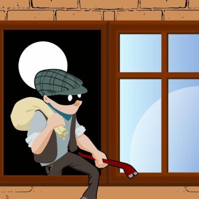 Burglaries while on holiday